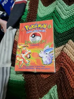 Wizards of the Coast Pokemon Brushfire Theme Deck Sealed 1999(C) - Image 2