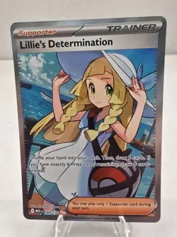 Pokemon TCG: Mega Evolution Lillie's Determination 169/132 Full Art Ultra Rare - Image 1