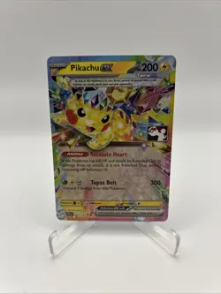 057/191 Pikachu ex Pokemon TCG Prize Pack Series 7 Play Stamped Surging Sparks - Image 1
