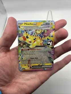 057/191 Pikachu ex Pokemon TCG Prize Pack Series 7 Play Stamped Surging Sparks - Image 3