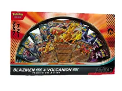 Pokemon TCG: Blaziken ex & Volcanion ex Premium Collection 2025 Amazon Exclusive - Image 1