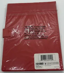 Vintage Pokemon Gotta Catch 'Em All Binder Red Pikachu - NEW SEALED 1999 - Image 3