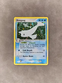 Pokemon TCG Dewgong 3/112 Holo Rare EX FireRed & LeafGreen - LP - Image 1