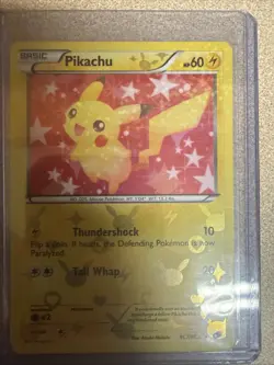 Pikachu RC7/RC25 Legendary Treasures: Radiant Collection Holo - Image 1