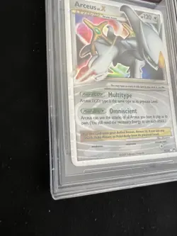 Pokemon Arceus Lv.X Platinum Arceus Holo Rare #94 BGS 9 Mint Silver Label - Image 4