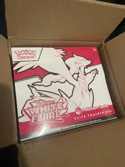 Pokemon Center White Flare Elite Trainer Box ETB Brand New Sealed - Image 1