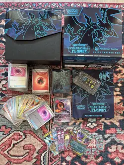 Pokemon Center Phantasmal Flames Opened ETB w/ Charcadet Promo 022 (No Packs!) ✨ - Image 1