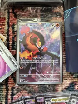 Pokemon Center Phantasmal Flames Opened ETB w/ Charcadet Promo 022 (No Packs!) ✨ - Image 4