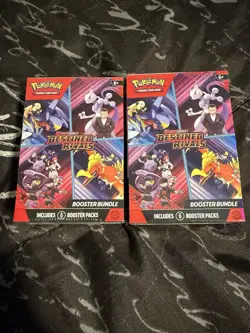 Pokemon Destined Rivals Booster Bundle Lot Of 2 - Image 1