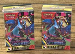 Pokemon TCG Phantasmal Flames Build & Battle Decks (Qty. 2) IN HAND - Image 1