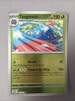 Pokemon TCG * Mega Evolution * 7/132 Tangrowth REVERSE HOLO UNCOMMON * FRESH PK - Image 1