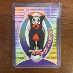 2001 Topps Pokemon 1st Edition - Johto Series Houndour Sticker 23 Of 37 - Image 1