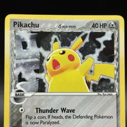 Pokemon Pikachu TCG Delta Species 035 Promo Holo Black Star 2006 - NM 💎 - Image 4