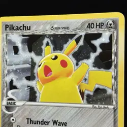 Pokemon Pikachu TCG Delta Species 035 Promo Holo Black Star 2006 - NM 💎 - Image 5