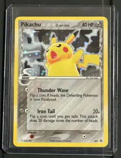 2006 Pokemon TCG Pikachu Delta Species Promo 035 Holo Black Star #035 - Image 1