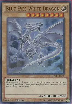 Yugioh! HP Blue-Eyes White Dragon - MVP1-EN055 - Ultra Rare - 1st Edition Heavil - Image 1
