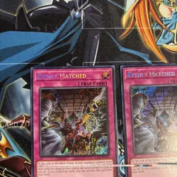 EVENLY MATCHED x3 MINT/NM SECRET RARE 1ST EDITION RA01-EN074 YUGIOH! - Image 5