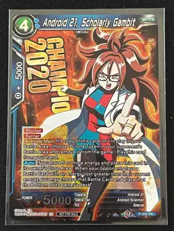 Dragon Ball Super Card Game Android 21, Scholarly Gambit Promo Card P-202 - Image 1