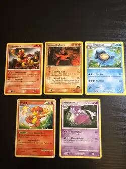 Pokemon TCG Mixed Lot Mid-Era Non Holo 5 Cards - Image 1