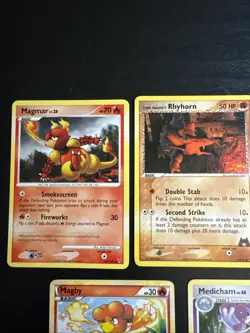 Pokemon TCG Mixed Lot Mid-Era Non Holo 5 Cards - Image 2