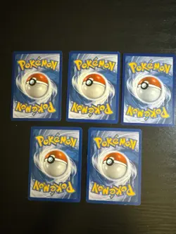 Pokemon TCG Mixed Lot Mid-Era Non Holo 5 Cards - Image 5