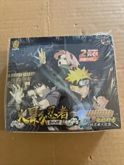Naruto Kayou Official Trading Card Booster Box HY-0802 LITTLE DINOSAUR 30 PACKS - Image 1