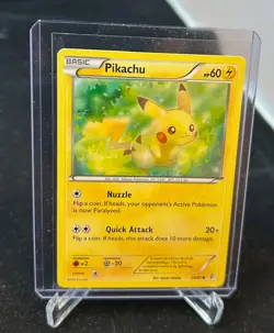 2016 Pokemon Card Pikachu 26/83 Generations 20th Anniversary Promo - Image 1