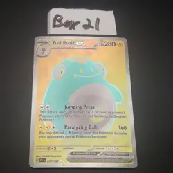 Bellibolt ex 237/193 Paldea Evolved Scarlet & Violet Full Art POKEMON CARD NM/M - Image 1