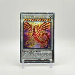 Crimson Dragon Duelist Nexus Quarter Century Secret Rare Card DUNE-EN038 - Image 1