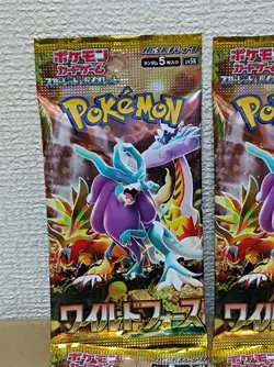 Pokemon Card Game TCG Scarlet Violet～ Cyber Judge ×5 Wild Force ×5～ booster pack - Image 3