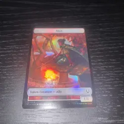 Ally | Clue - Double Sided Token - FOIL MTG Avatar: The Last Airbender TLA - Image 1