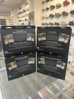 MTG Magic Final Fantasy Set of 4 Commander Decks FACTORY SEALED IN STOCK - Image 2