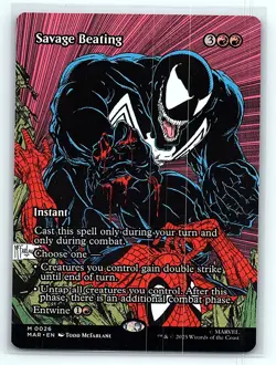 Savage Beating (Borderless) M Marvel Universe Eternal-Legal 26 - Image 1