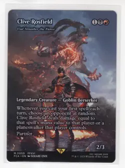 MTG Final Fantasy Through The Ages Mythic #0059 Clive Rosfield - Image 1