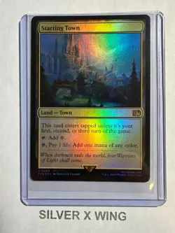 Starting Town Foil x1, MTG, Magic the Gathering, Final Fantasy, FIN, NM - Image 1