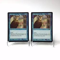 (2) Magic: The Gathering Spire Owl MTG Urza's Saga Vintage 1993-1998 LP - Image 1