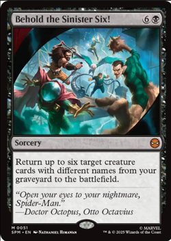 MTG Spider-Man M Behold the Sinister Six! #0051 - Image 1