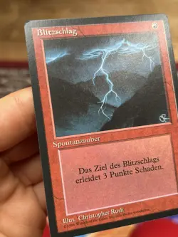 German FBB • Lightning Bolt • Pack Fresh • Mtg (1721) - Image 4