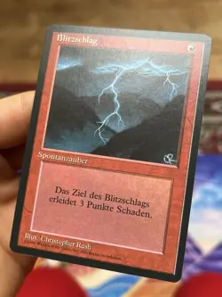 German FBB • Lightning Bolt • Pack Fresh • Mtg (1721) - Image 5