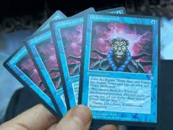 4x German Fbb Brainstorm • Pack Fresh • Mtg (1910) - Image 1