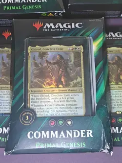 Magic the Gathering Commander 2019: Primal Genesis - Sealed 630509892495 - Image 1