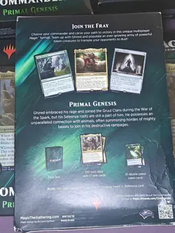 Magic the Gathering Commander 2019: Primal Genesis - Sealed 630509892495 - Image 3