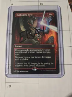 Deflecting Swat (Borderless) Commander Masters Regular - Image 1