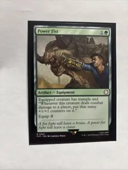 Mtg Power Fist Universes Beyond: Fallout Regular - Image 1