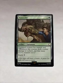 Mtg Power Fist Universes Beyond: Fallout Regular - Image 2