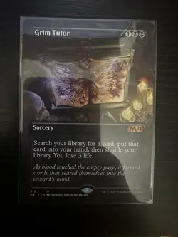 Magic The Gathering - Core Set 2021 - Grim Tutor - 315/274 Alternate Art - Image 1