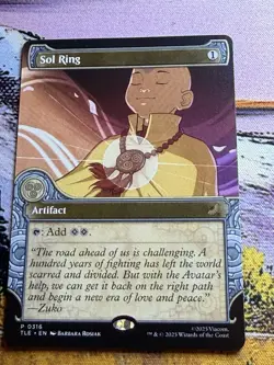 MTG Avatar: The Last Airbender: Sol Ring (Showcase) (0316) NM - Image 1