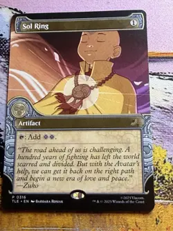 MTG Avatar: The Last Airbender: Sol Ring (Showcase) (0316) NM - Image 2