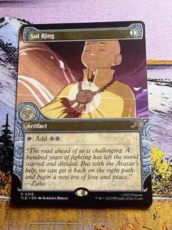 MTG Avatar: The Last Airbender: Sol Ring (Showcase) (0316) NM - Image 3