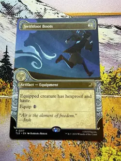 MTG Avatar: The Last Airbender: Swiftfoot Boots (Showcase) (0317) NM - Image 5
